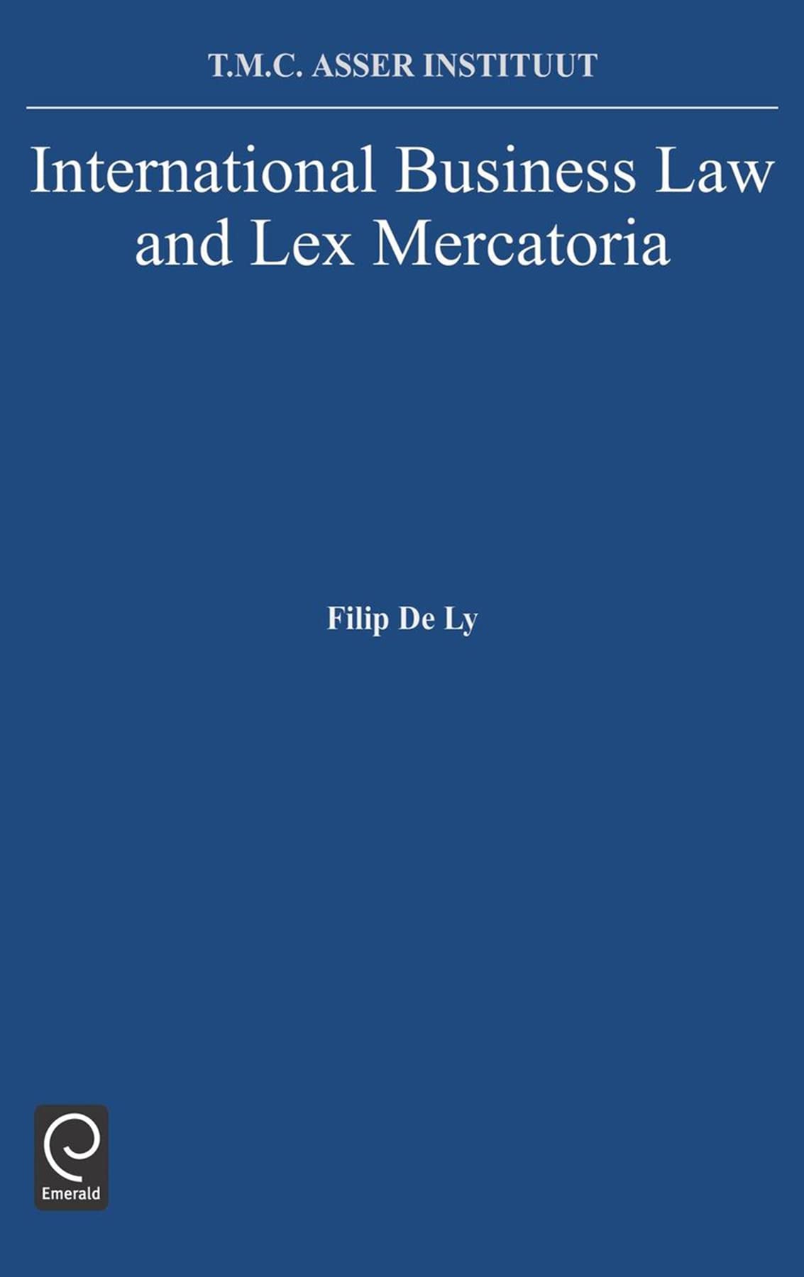 International Business Law and Lex Mercatoria book
