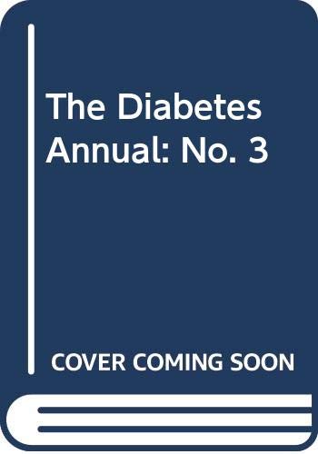 The Diabetes Annual: No. 3 Books