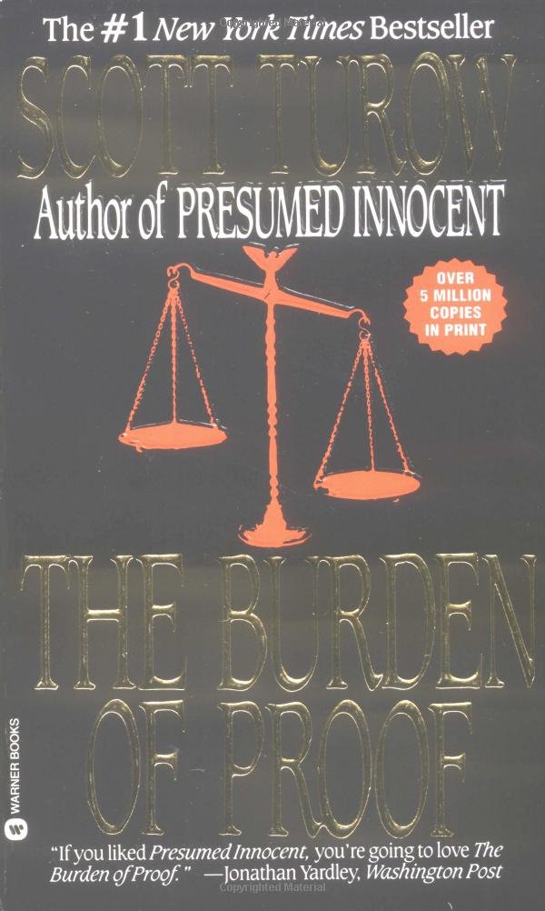 The Burden of Proof Contemporary literature Books