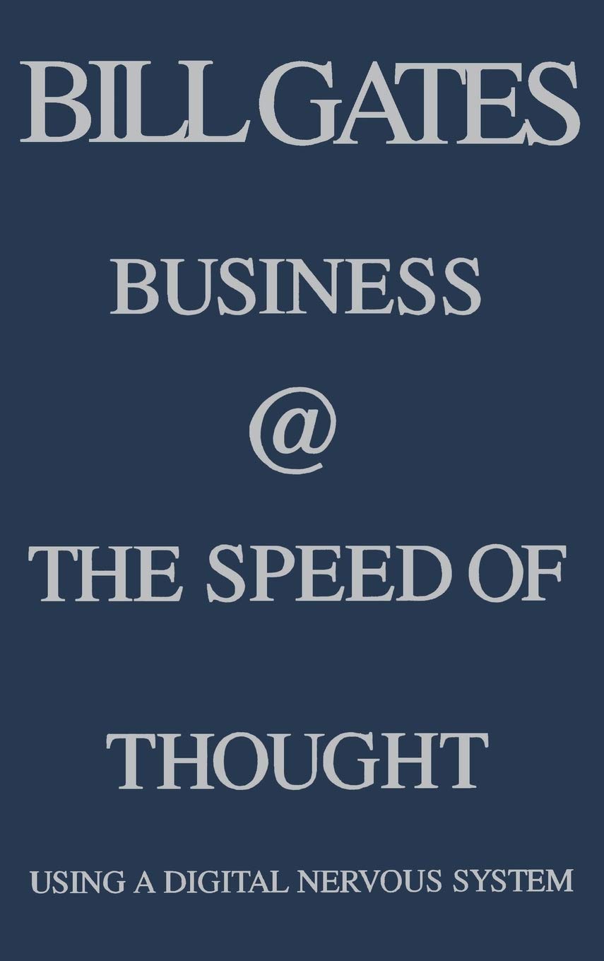 Business @ the Speed of Thought Business, Finance & Career