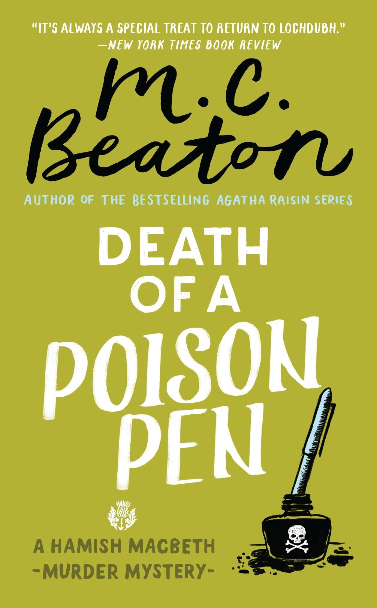 Death of a Poison Pen Detective & CSI