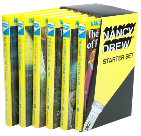 Nancy Drew Starter Set: The Secret of the Old Clock/The Hidden Staircase/The Bungalow Mystery/The Mystery at Lilac Inn/The Secret of Shadow Ranch/The Secret of Red Gate Farm Novels & Short Stories