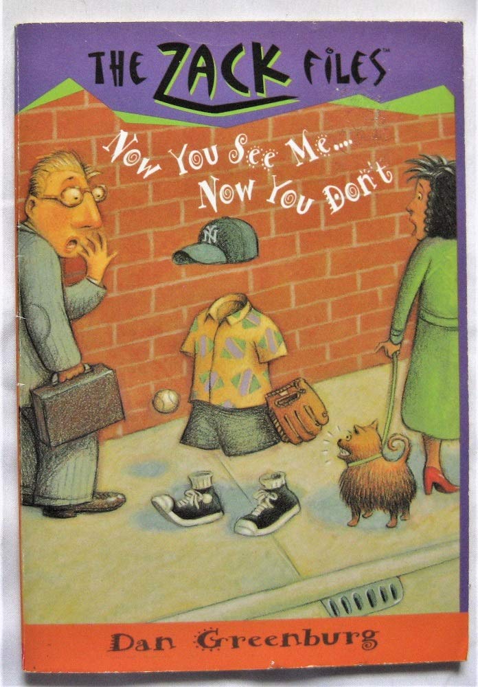 SP Zack Files 12: Now You See Me, Now You Don't Books