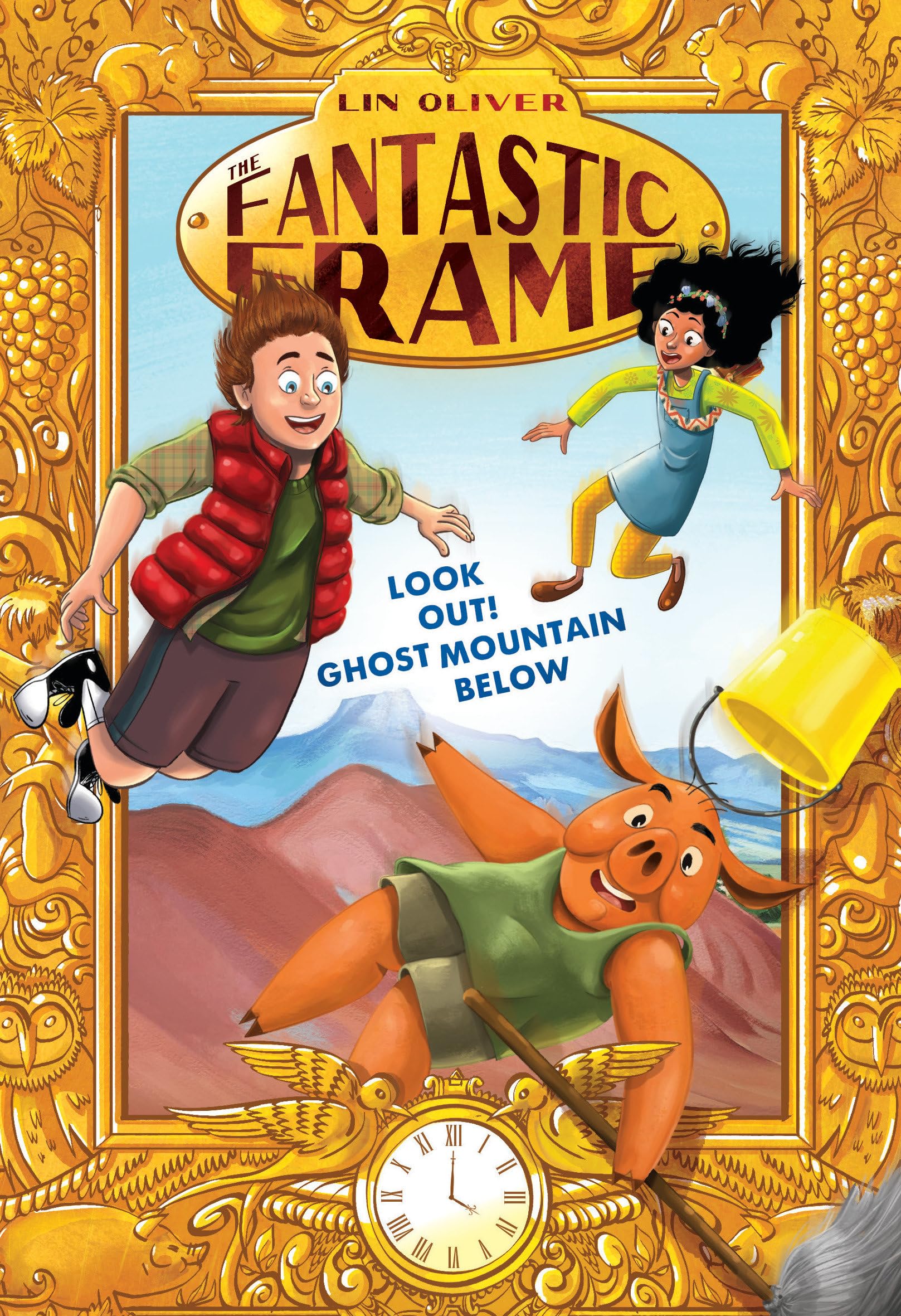 Look Out! Ghost Mountain Below #4 (The Fantastic Frame, Band 4) Foreign Languages ​​& Dictionaries