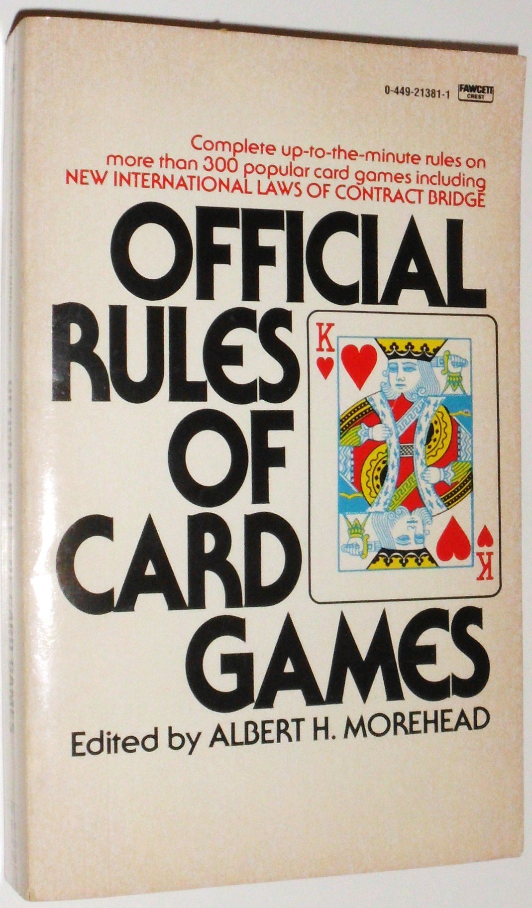 The Official Rules of Card Games book