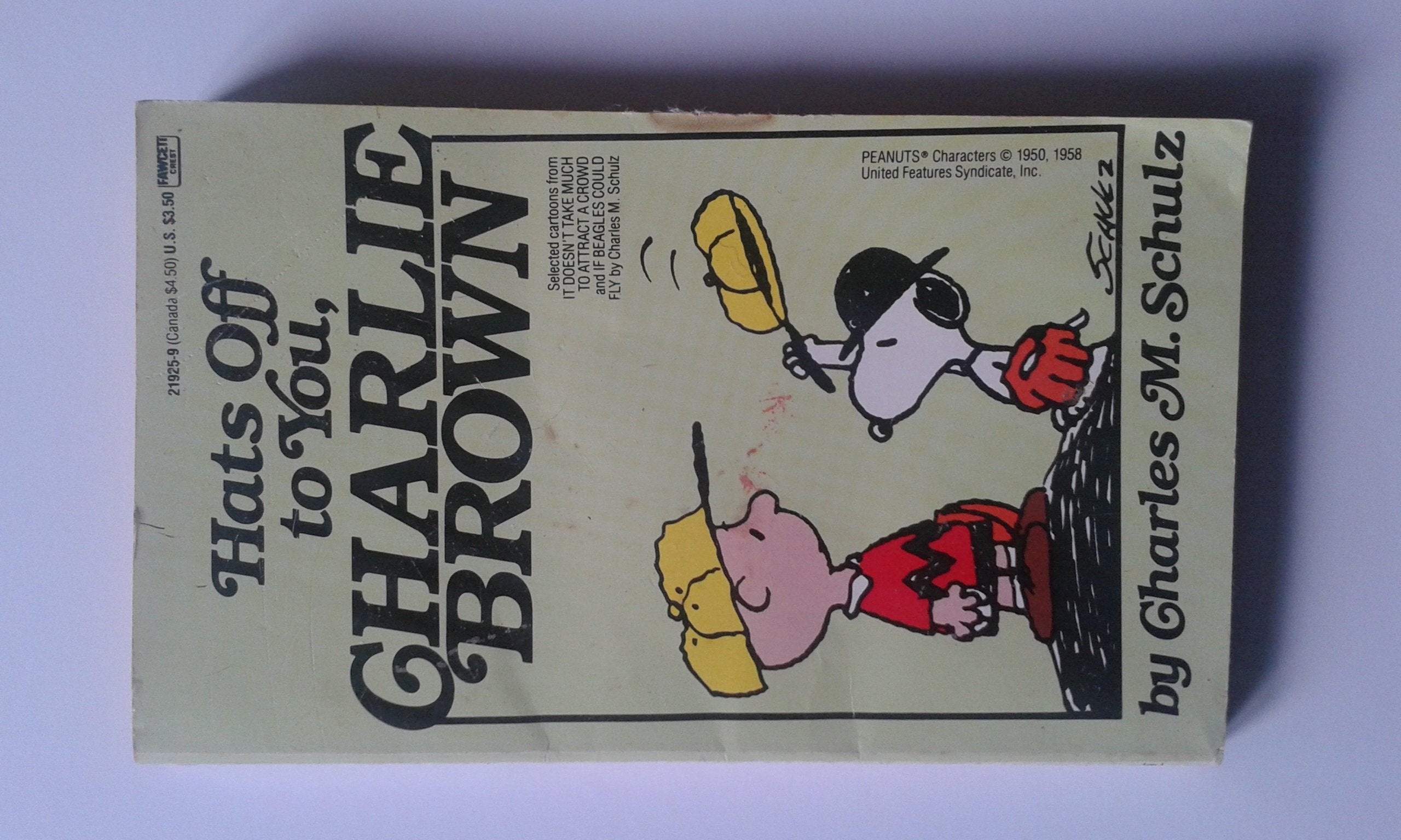 Hats Off to You, Charlie Brown Manga