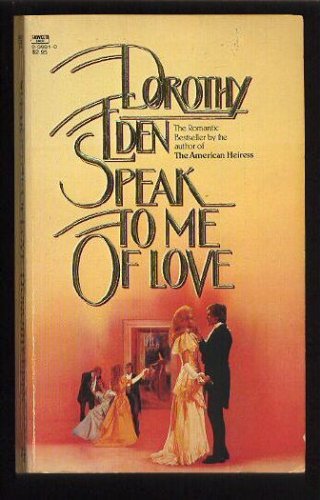SPEAK TO ME OF LOVE Books