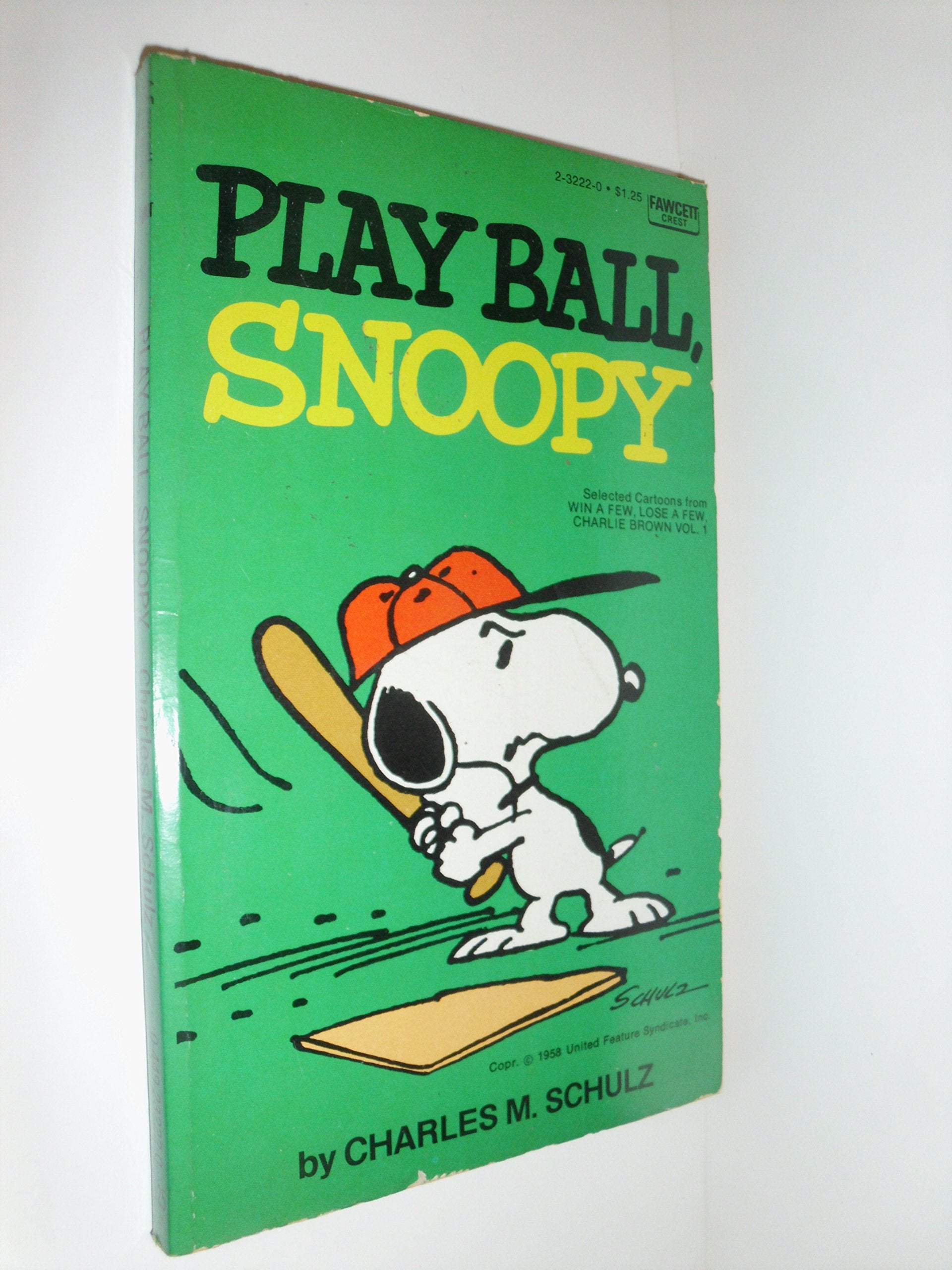 PLAY BALL SNOOPY Books
