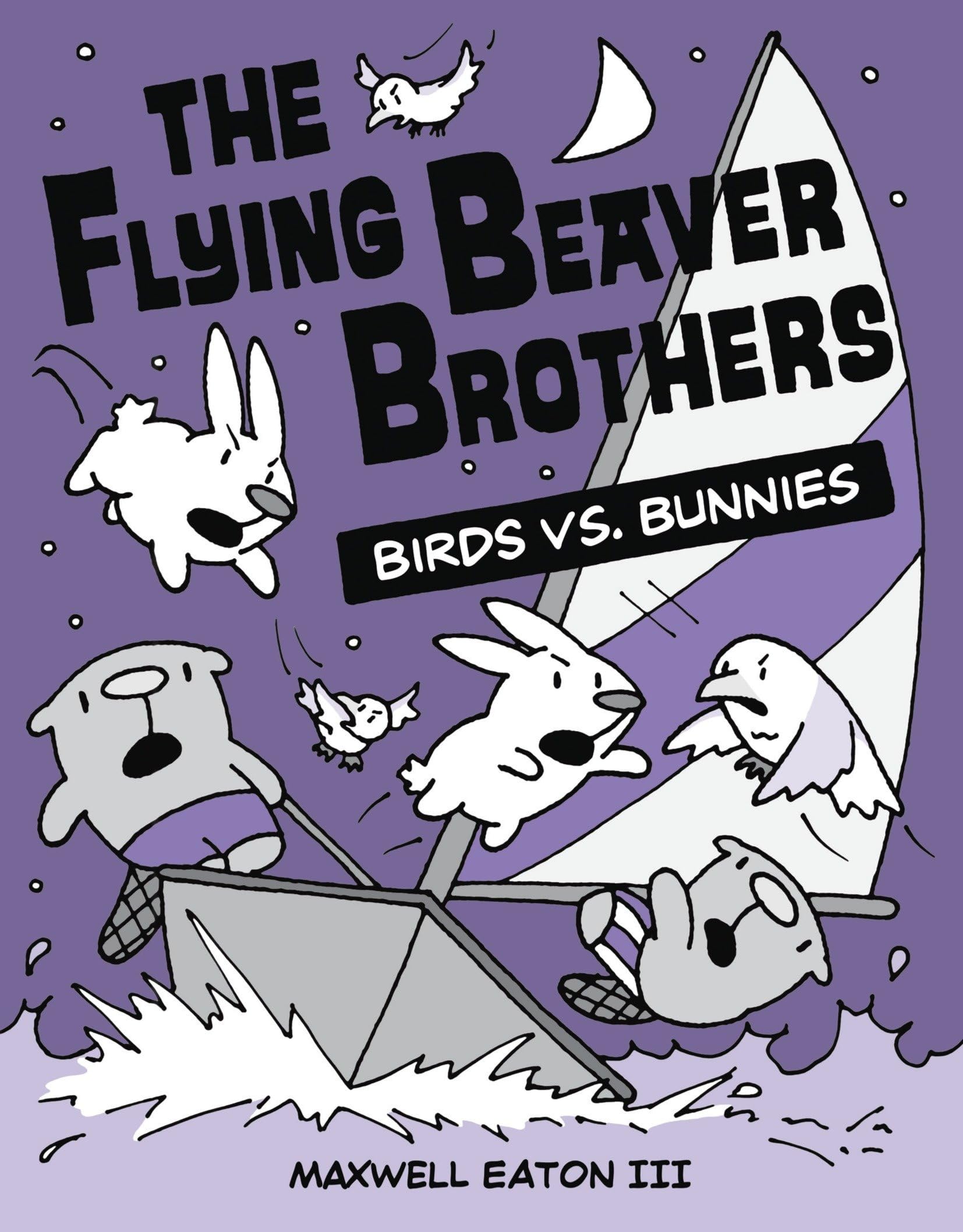 The Flying Beaver Brothers: Birds vs. Bunnies: (A Graphic Novel) Manga