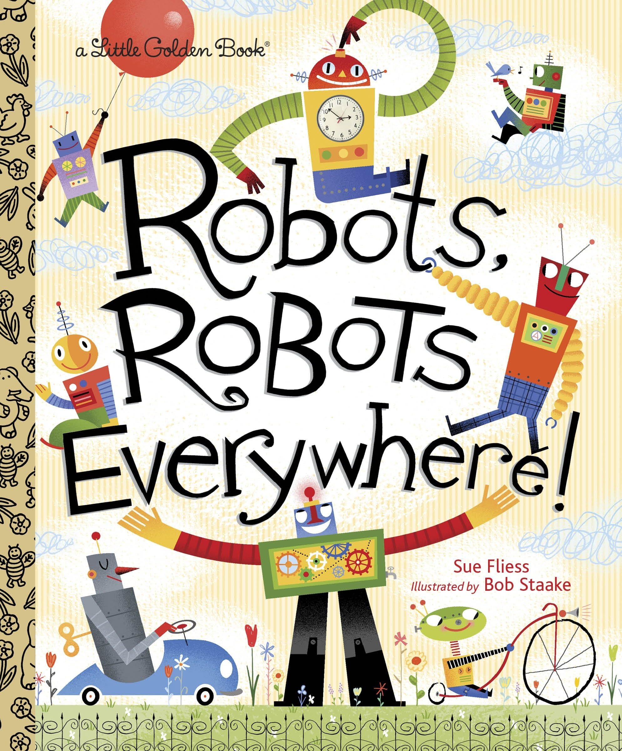 Robots, Robots Everywhere! (Little Golden Book) Parents & Children