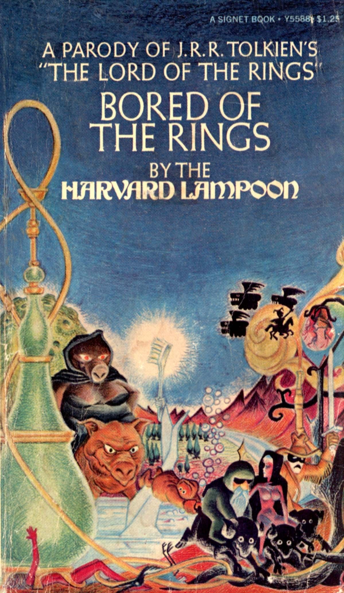 Bored of the Rings: A Parody of J. R. R. Tolkien's Lord of the Rings book