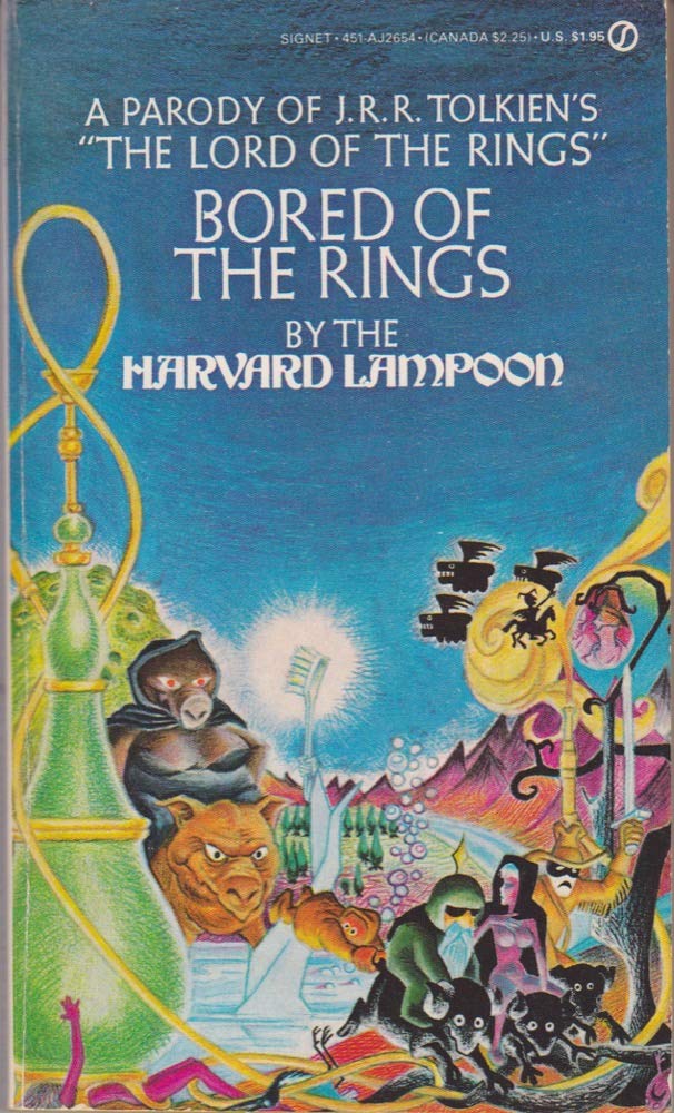 Bored of the Rings: A Parody of J. R. R. Tolkien's Lord of the Rings Books