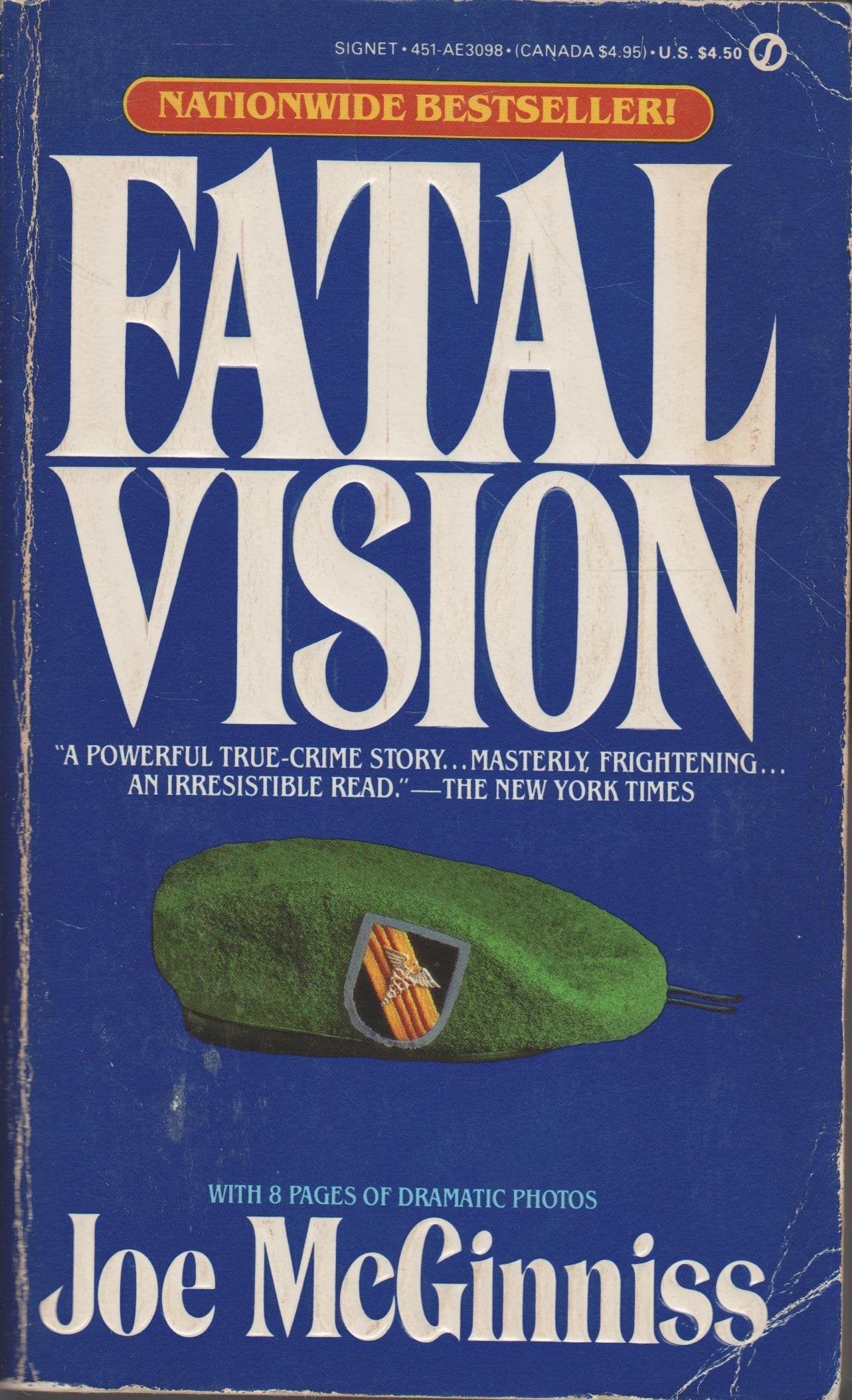 Mcginniss Joe : Fatal Vision (Signet) Politics & Society