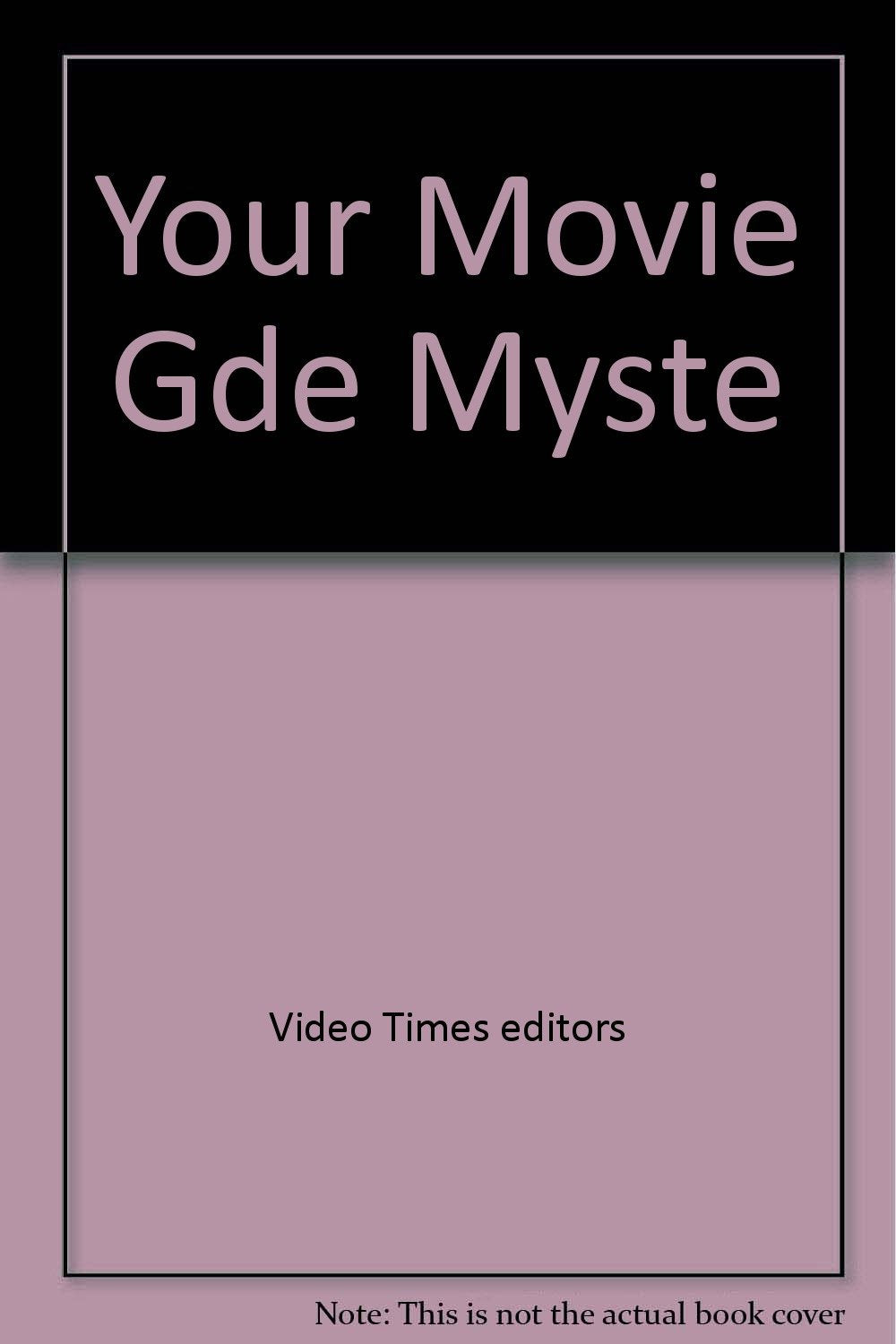 Your Movie Gde Myste Books