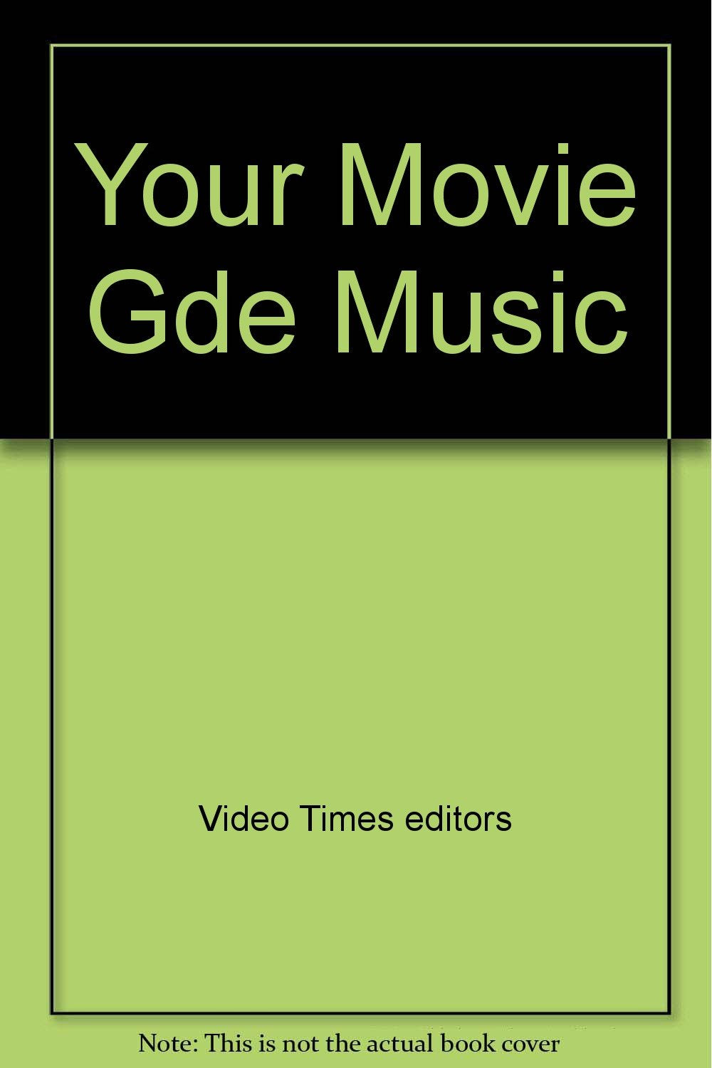 Your Movie Gde Music Books