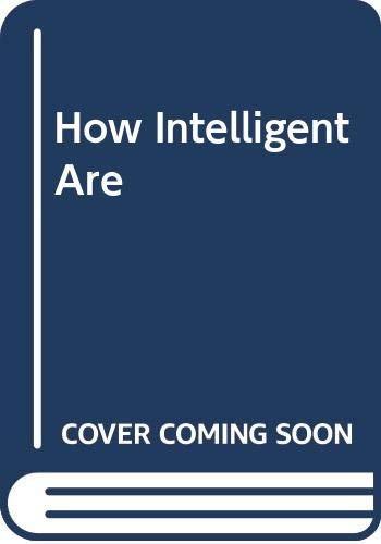 How Intelligent Are You? Books