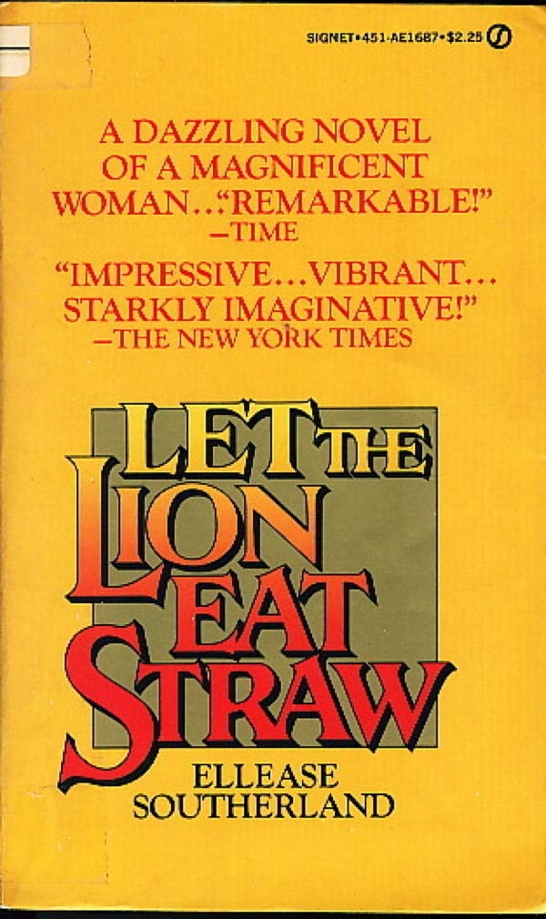 Let the Lion Eat Straw Contemporary literature
