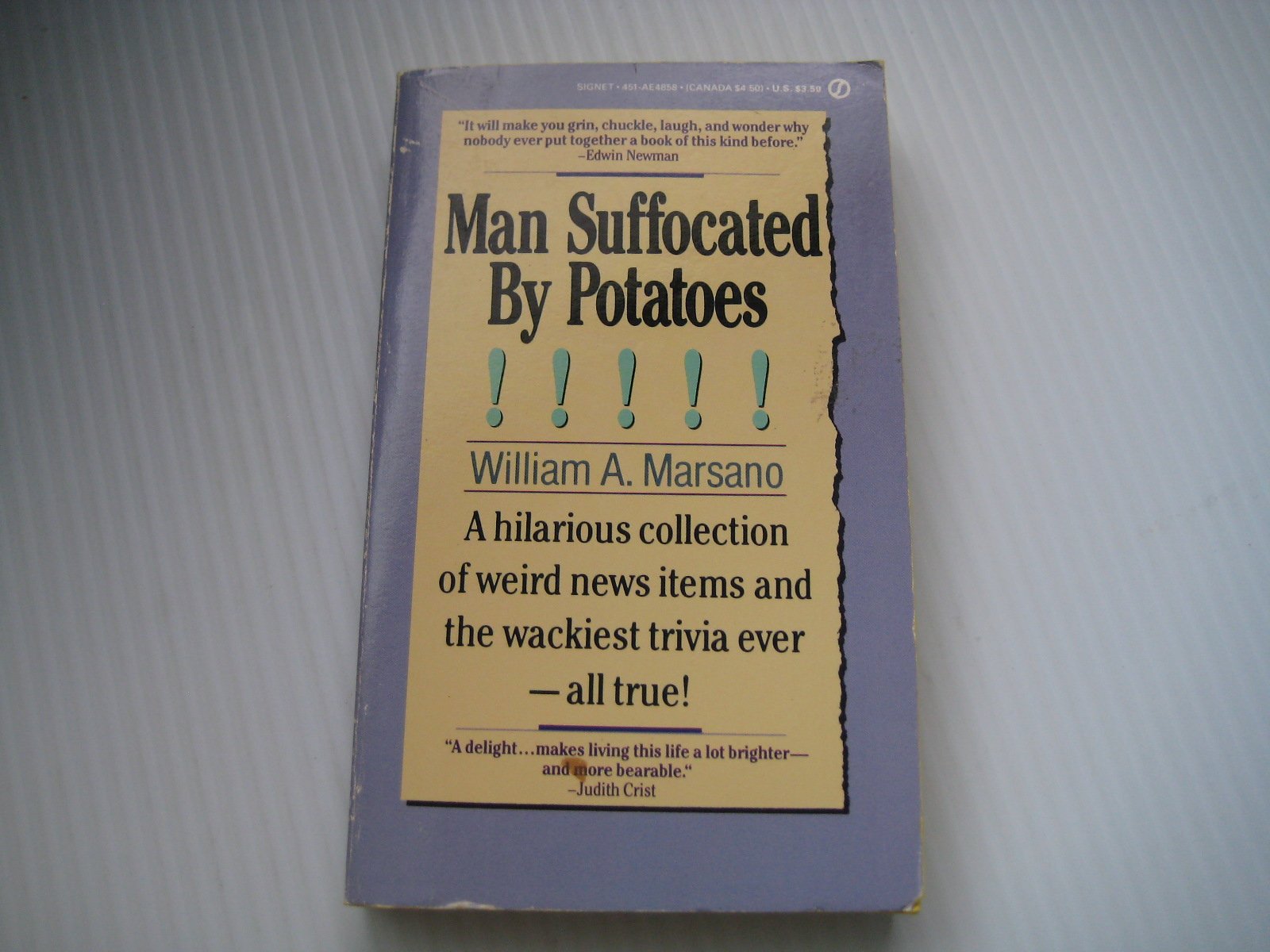 Product Image: Man Suffocated by Potatoes