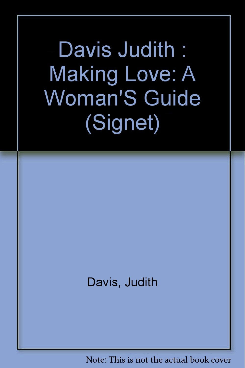 Product Image: Making Love: A Woman's Guide