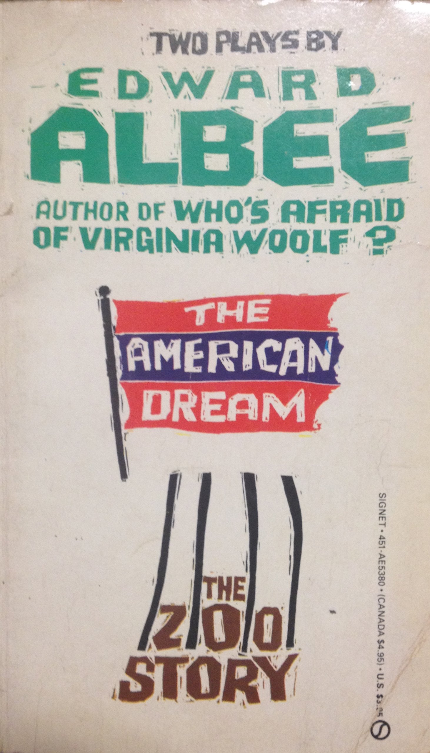 The American Dream and Zoo Story Drama