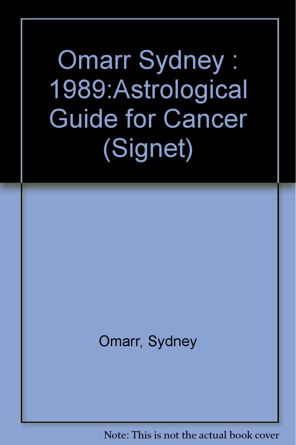 Product Image: Cancer 1989