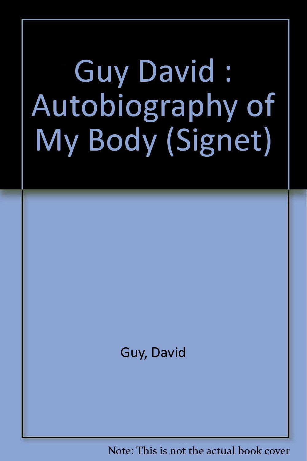 The Autobiography of my Body book