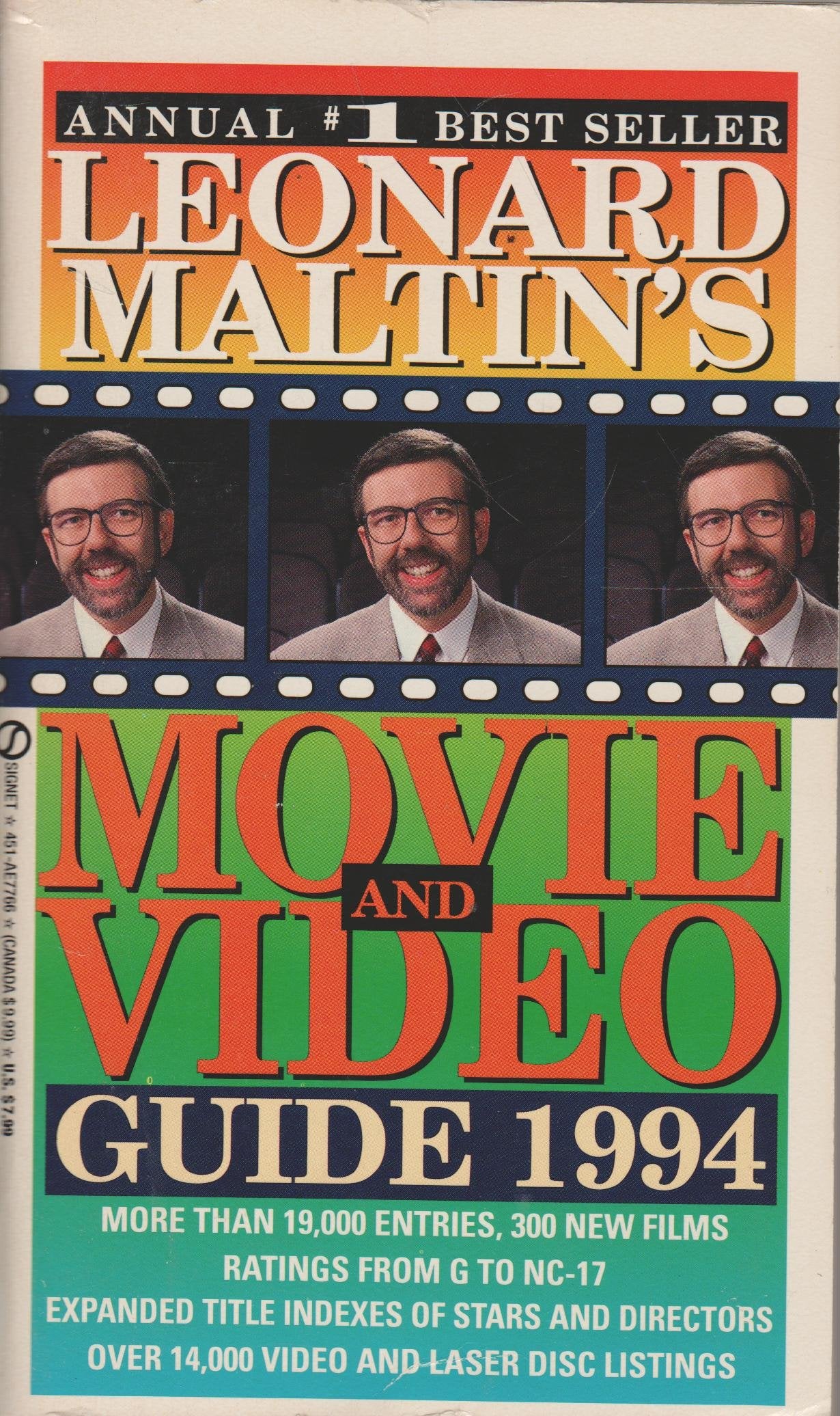 Leonard Maltin's Movie And Video Guide 1994 book