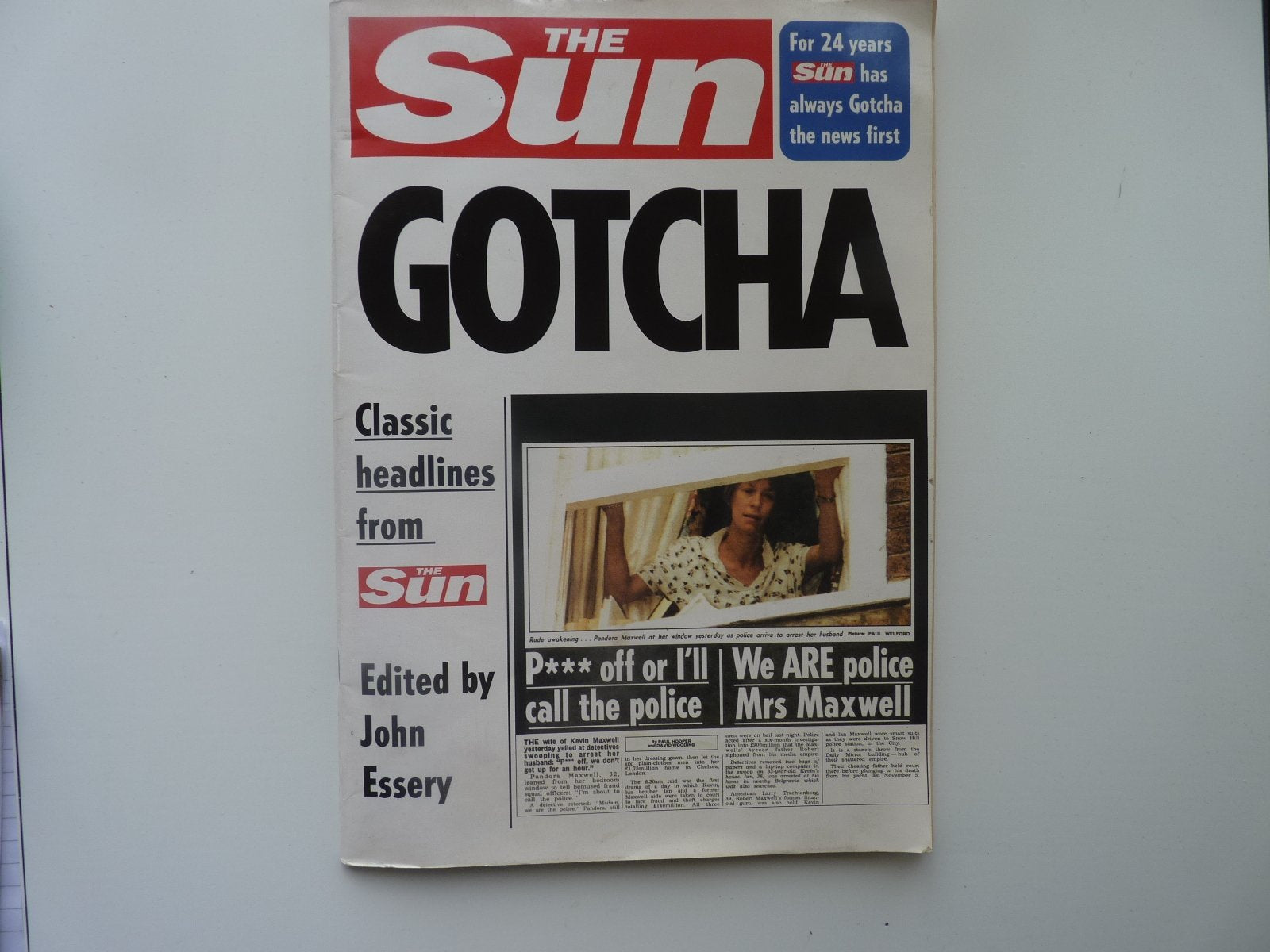 Gotcha!: Classic Headlines from"the Sun" Media & Communication