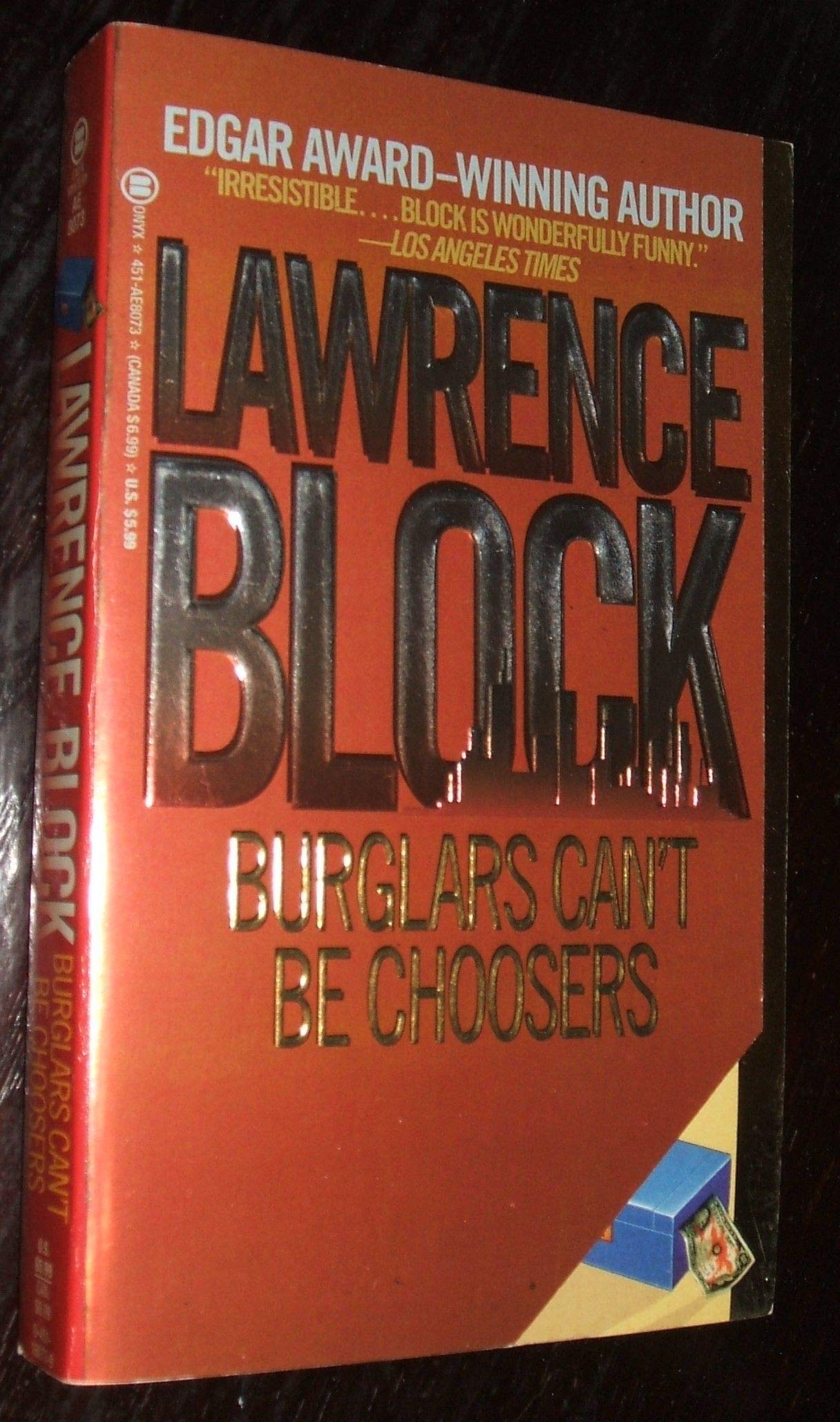 Burglars Can't be Choosers (Onyx Mystery) Contemporary literature