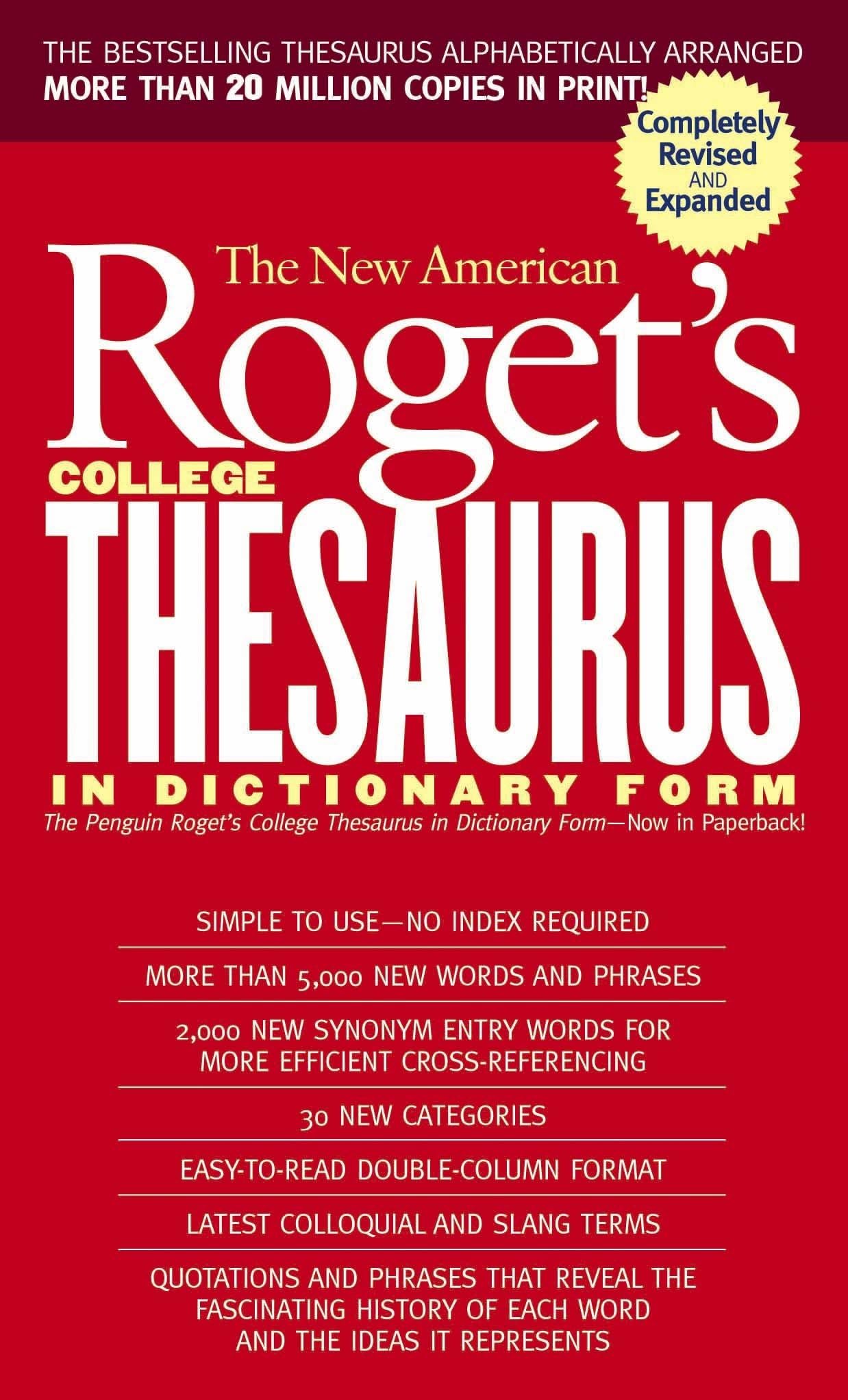 New American Roget's College Thesaurus in Dictionary Form (Revised & Updated) Social Sciences