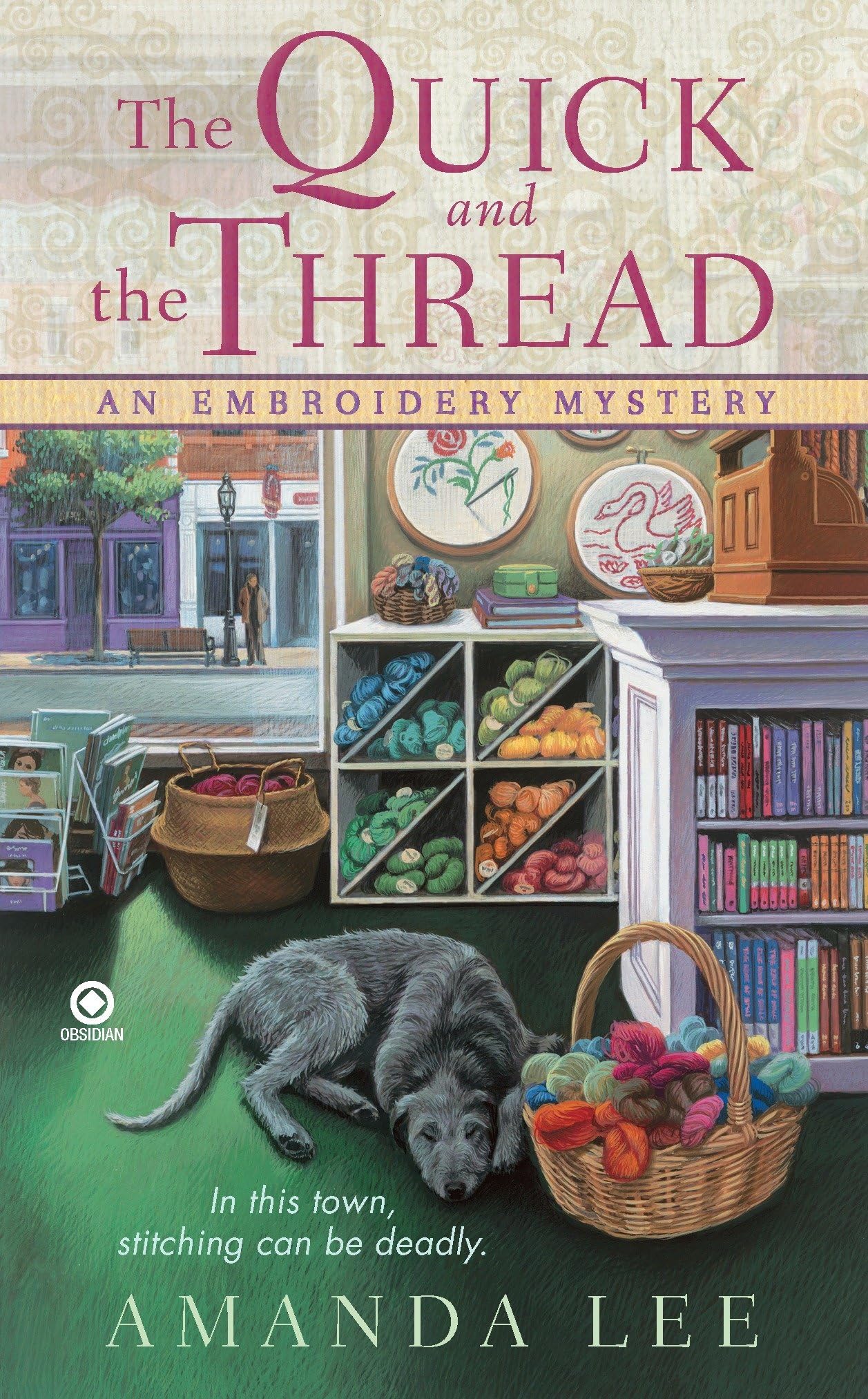 The Quick and the Thread: An Embroidery Mystery Contemporary literature