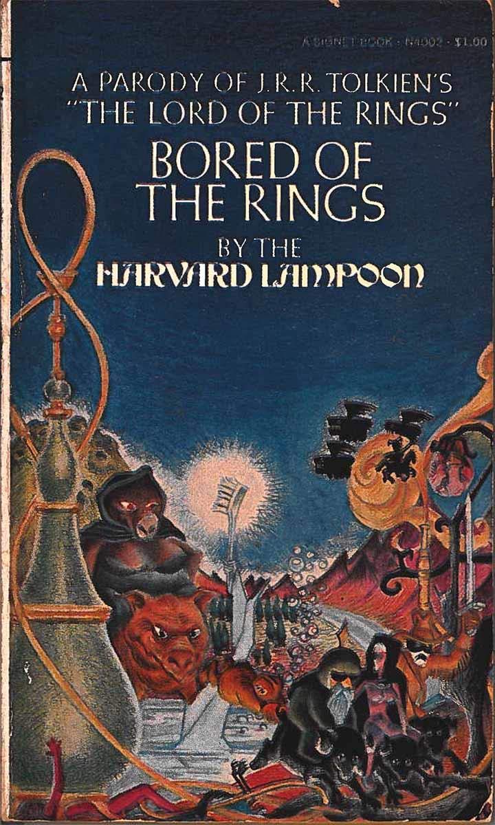 Bored of the Rings: A Parody of J. R. R. Tolkien's Lord of the Rings Humour & Satire