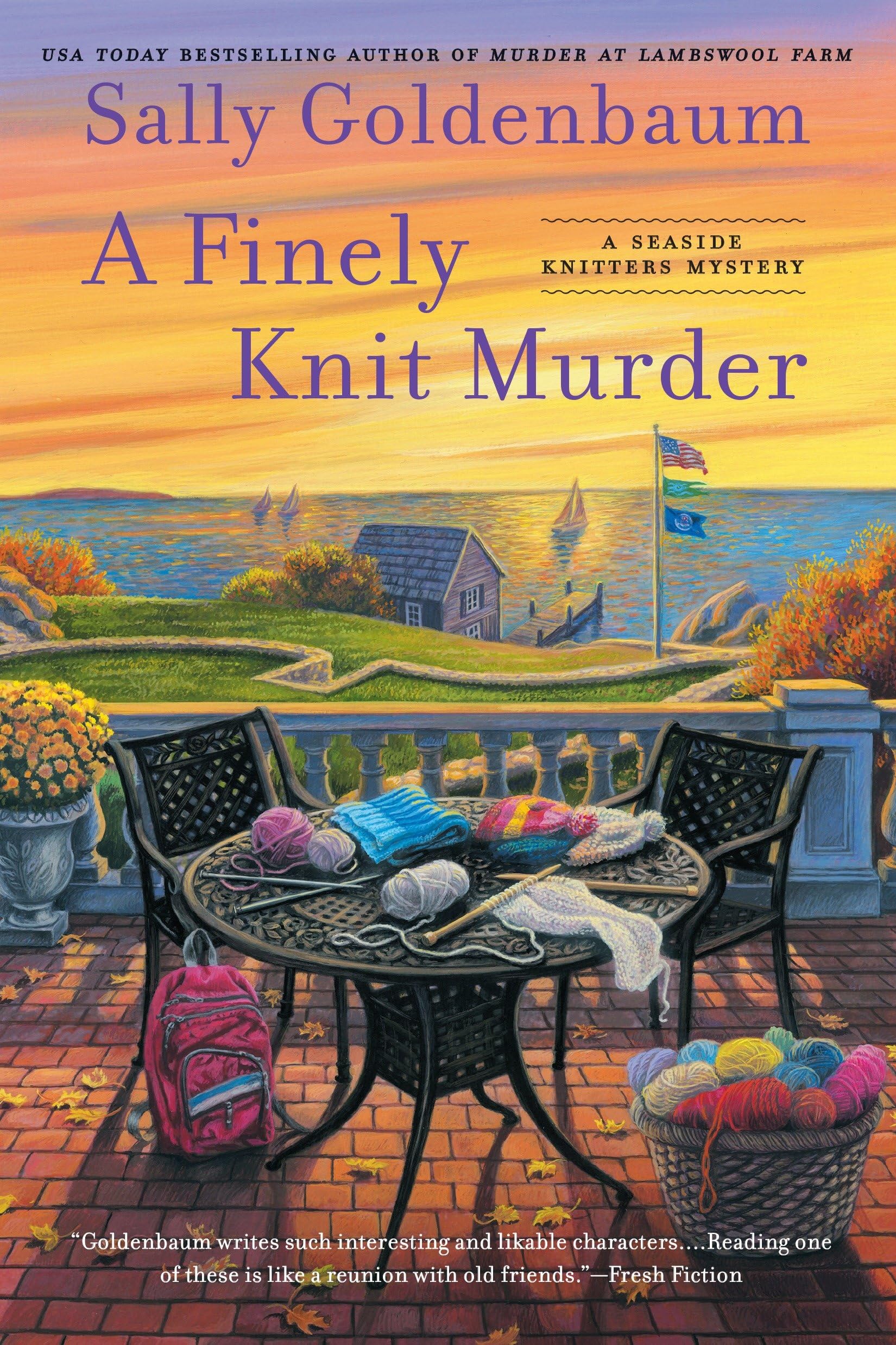 A Finely Knit Murder (Seaside Knitters Mystery, Band 9) Contemporary literature