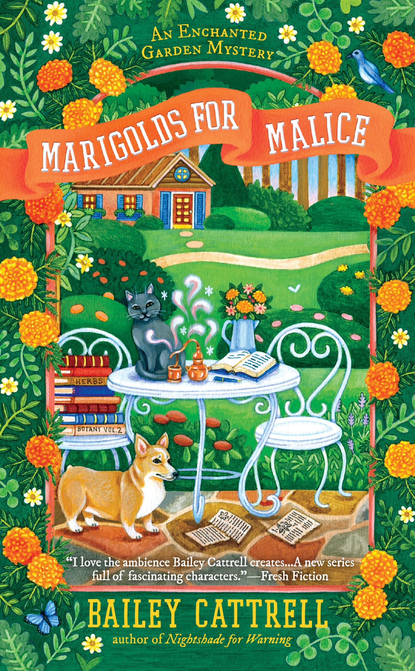 Marigolds for Malice (An Enchanted Garden Mystery, Band 3) Contemporary literature
