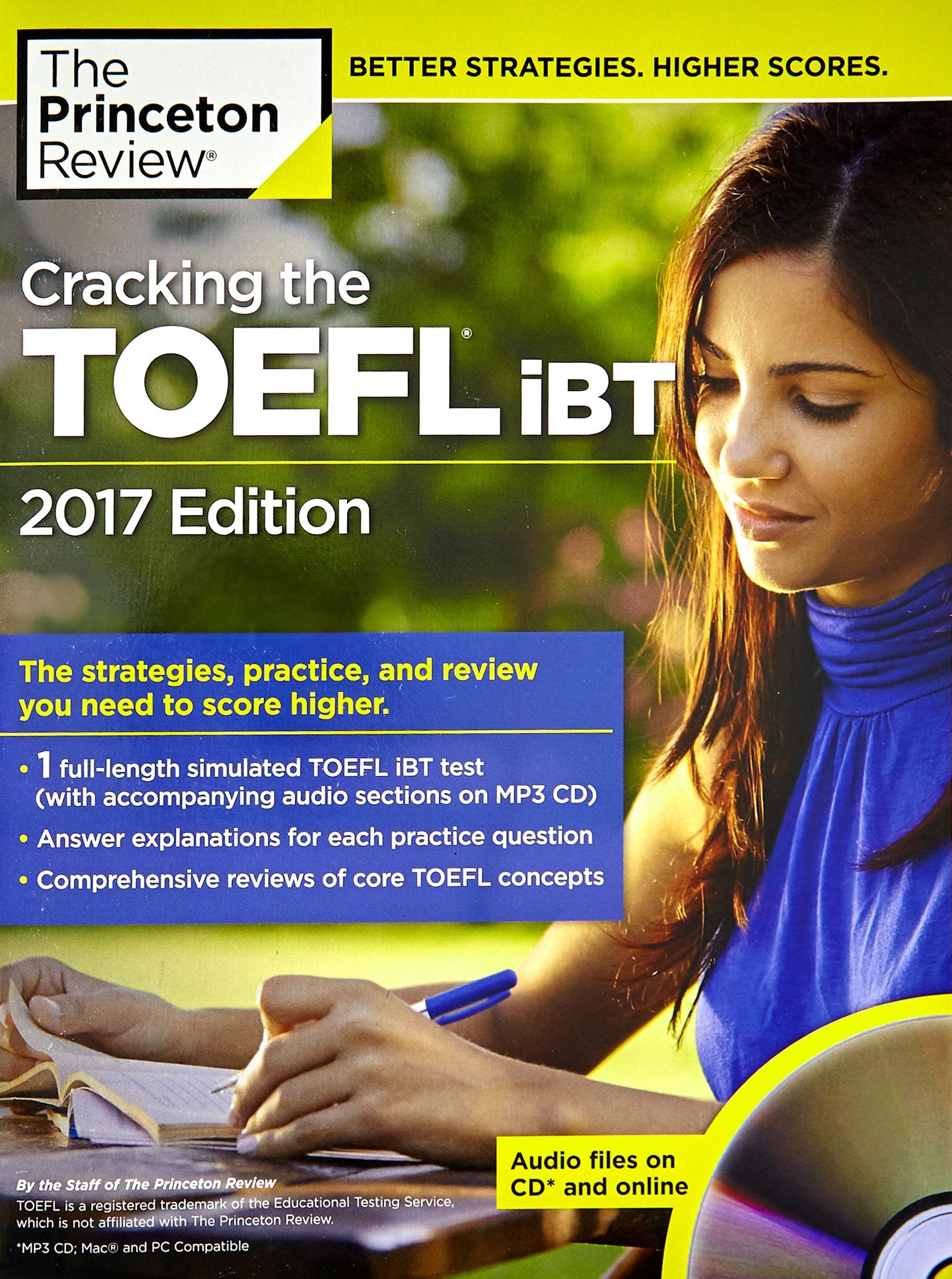 Cracking the TOEFL iBT with Audio CD, 2017 Edition (Princeton Review) Foreign Languages ​​& Dictionaries