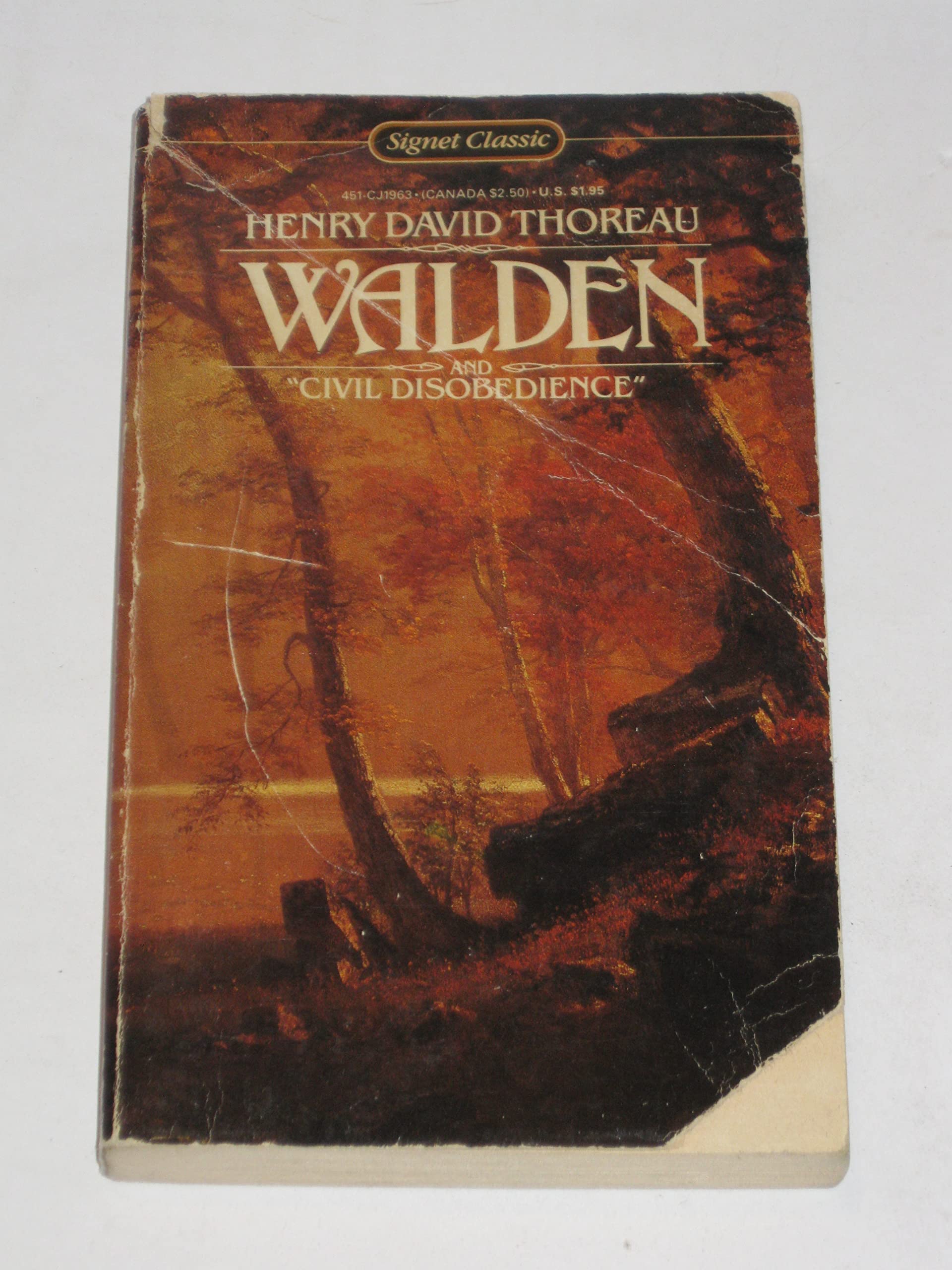 Walden, or Life in the Woods, and On the Duty of Civil Disobedience Philosophy