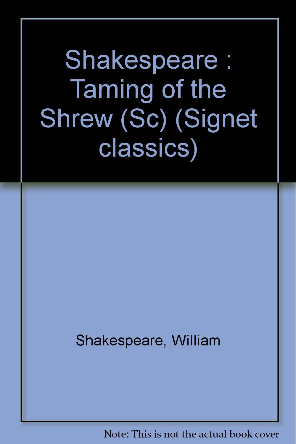 The Taming of the Shrew Drama