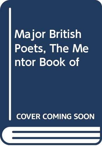 Major British Poets, The Mentor Book of Poetry