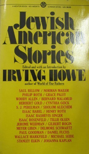 Howe Irving Ed. : Jewish-American Stories (Mentor Series) Contemporary literature