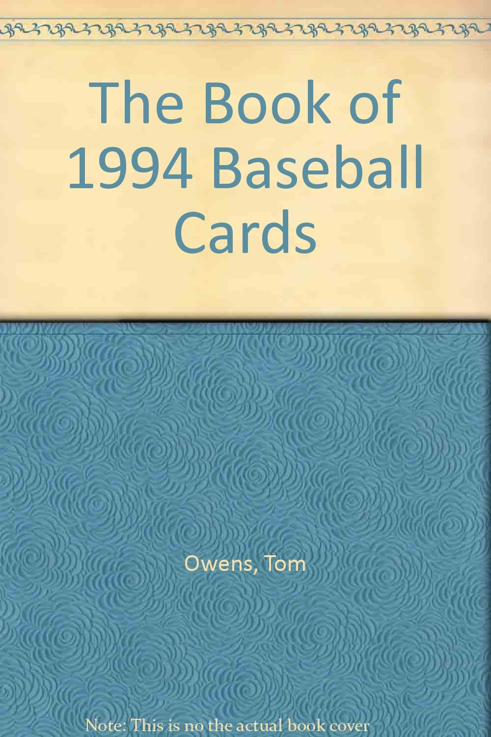 The Book of 1994 Baseball Cards Hobbies & Crafts