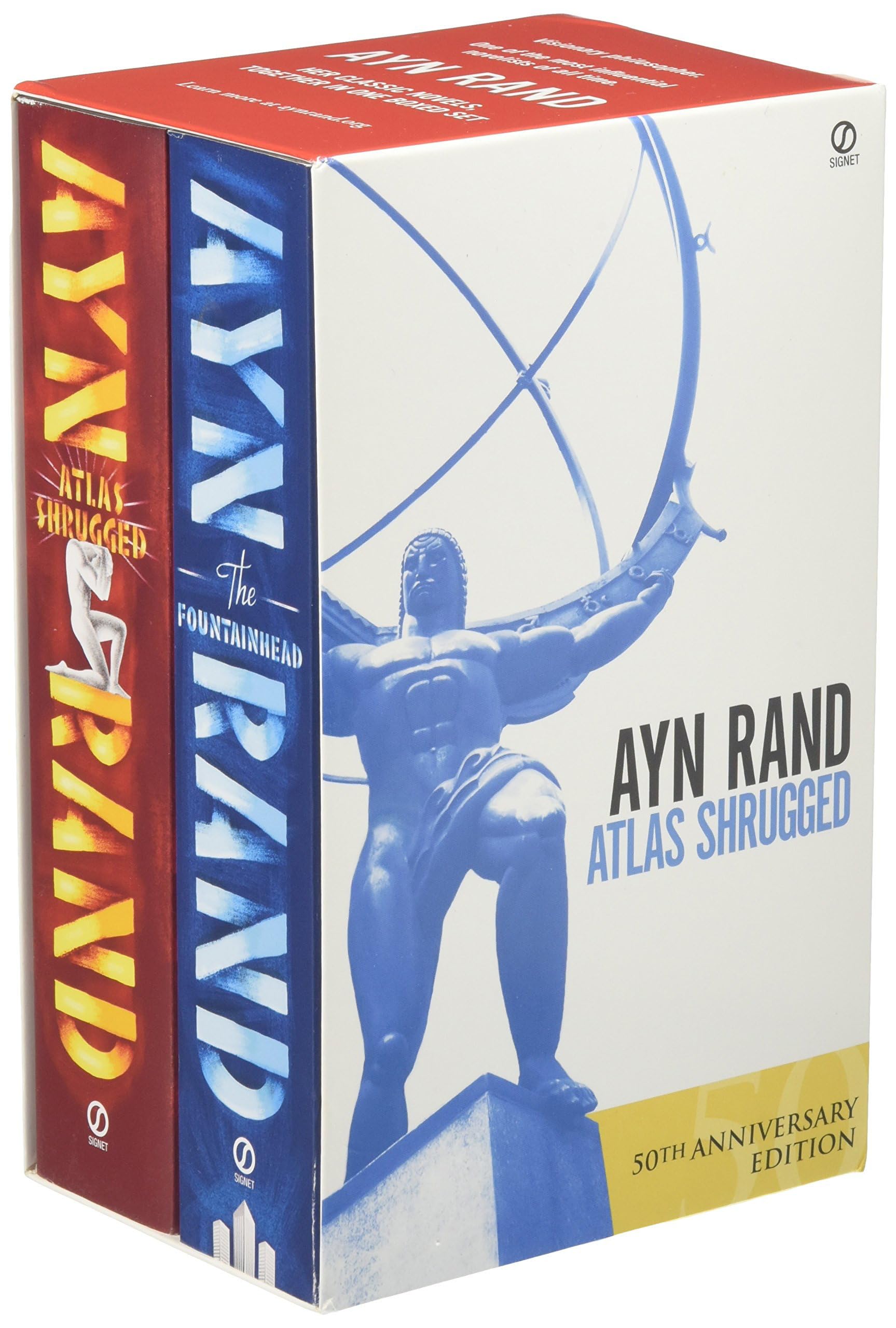 Ayn Rand Box Set: ATLAS SHRUGGED and THE FOUNTAINHEAD Classics