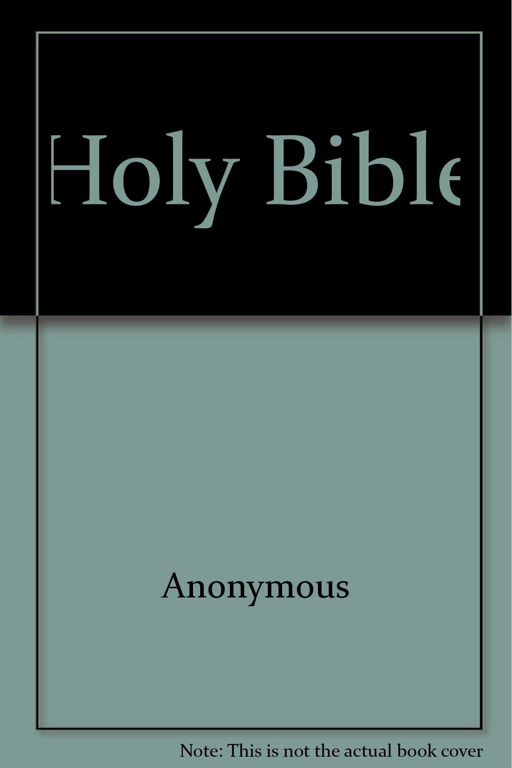 Holy Bible Religion & Esotericism