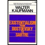 Product Image: Existentialism from Dostoyevsky to Sartre
