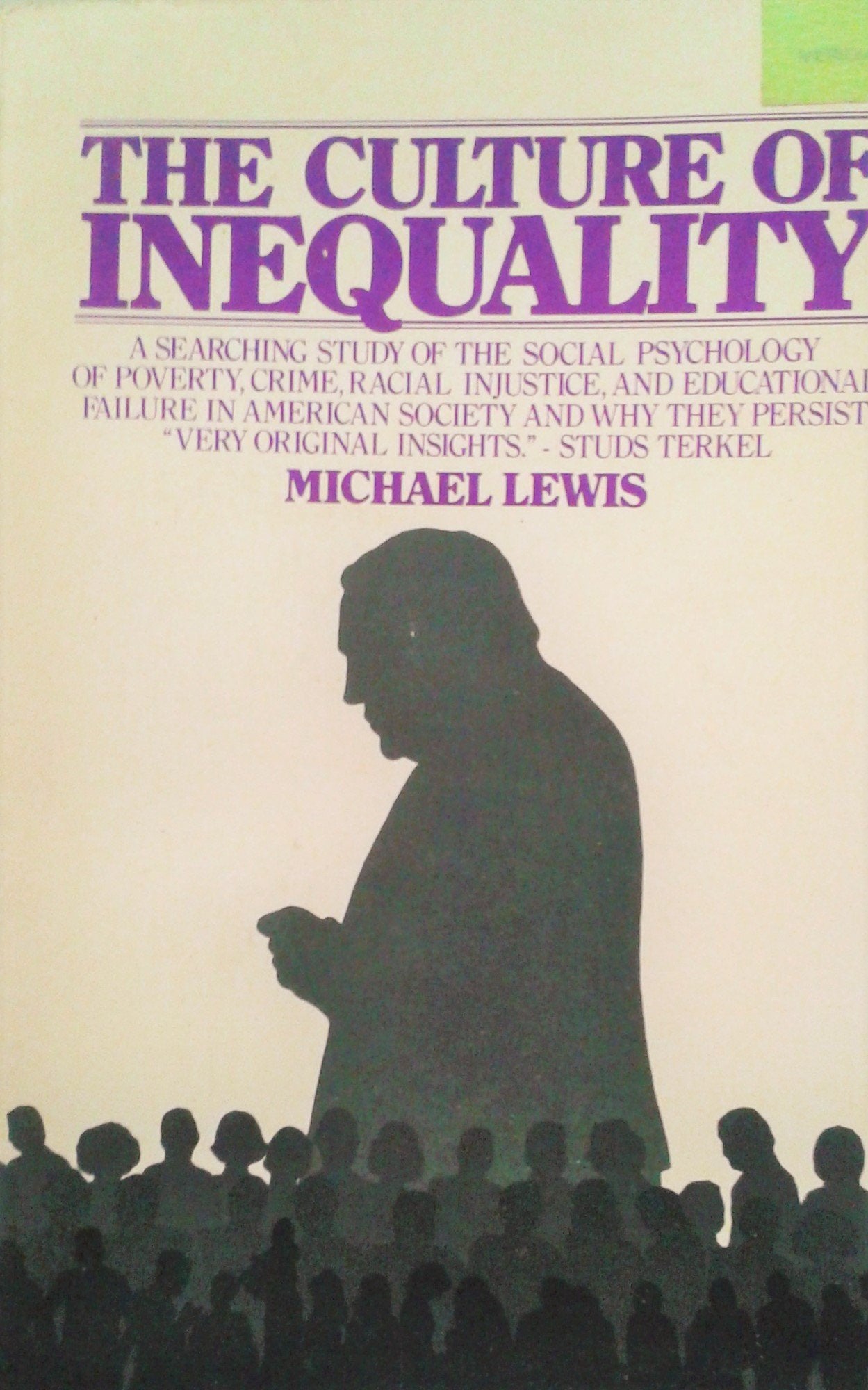 Culture of Inequality Social Sciences