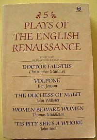 Five Plays of the English Renaissance book