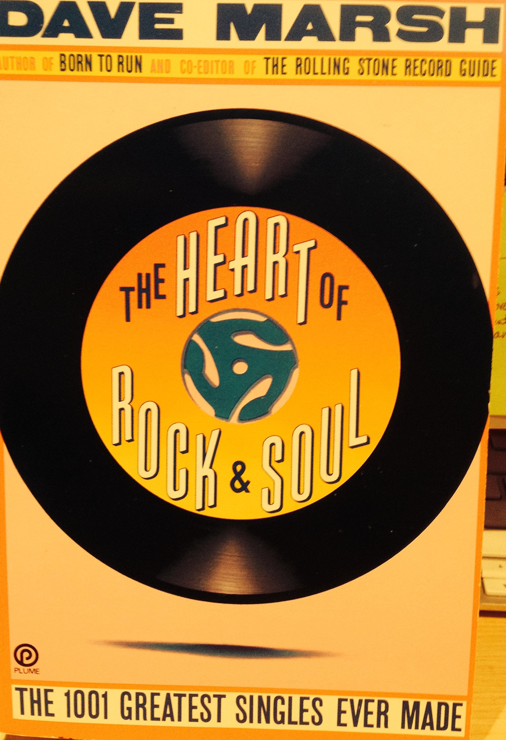 Marsh Dave : Heart of Rock and Soul (Plume) book