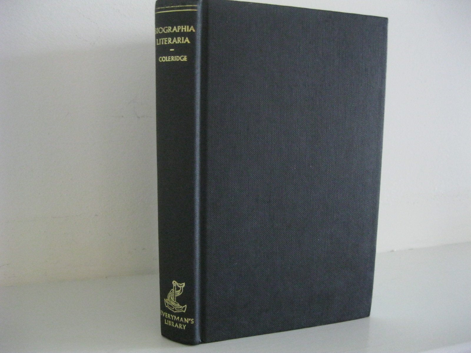 Biographia Literaria (Everyman's Library) Poetry