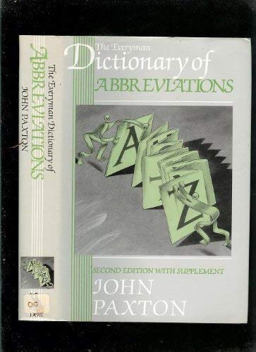 Everyman's Dictionary of Abbreviations Social Sciences