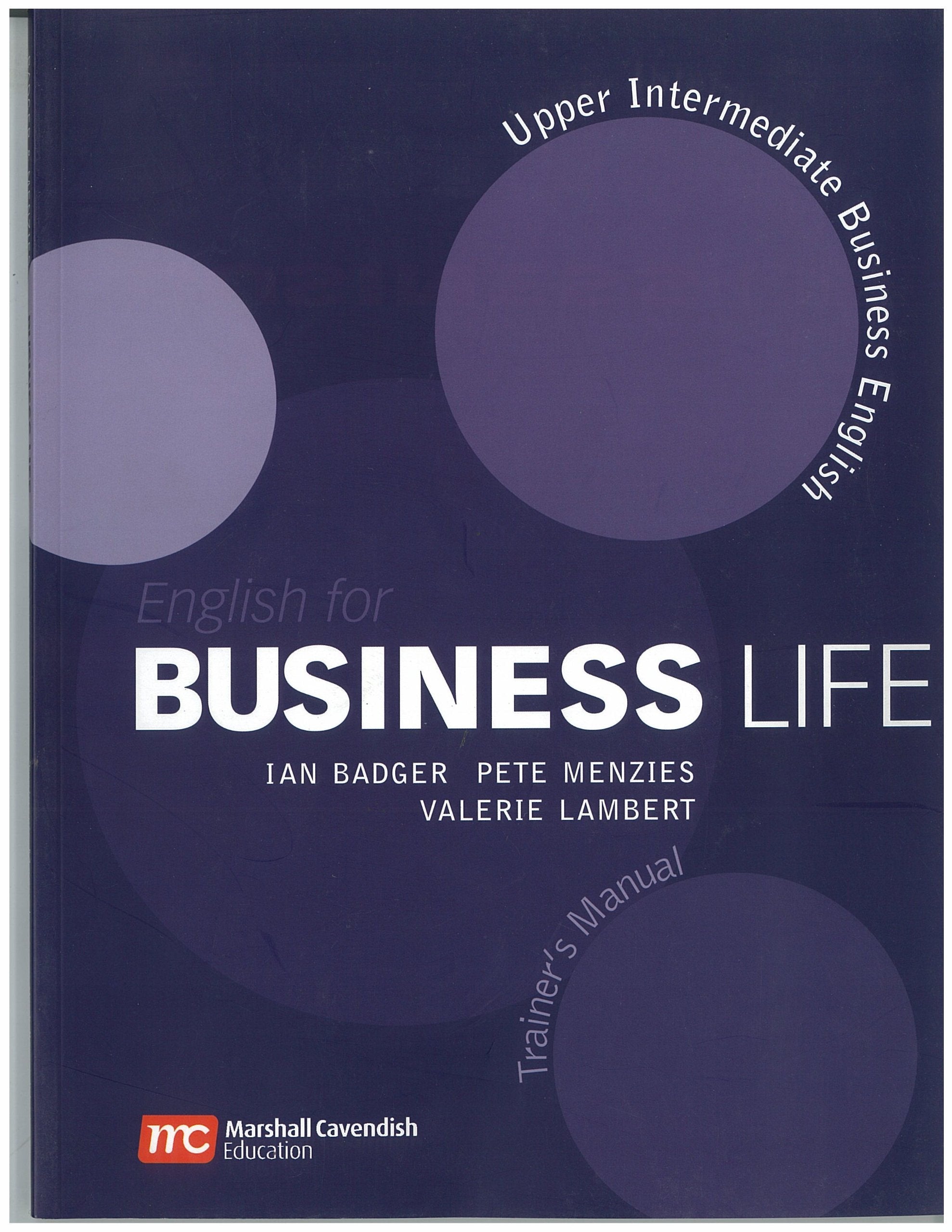 English for Business Life Upper Intermediate Trainers Manual Foreign Languages ​​& Dictionaries