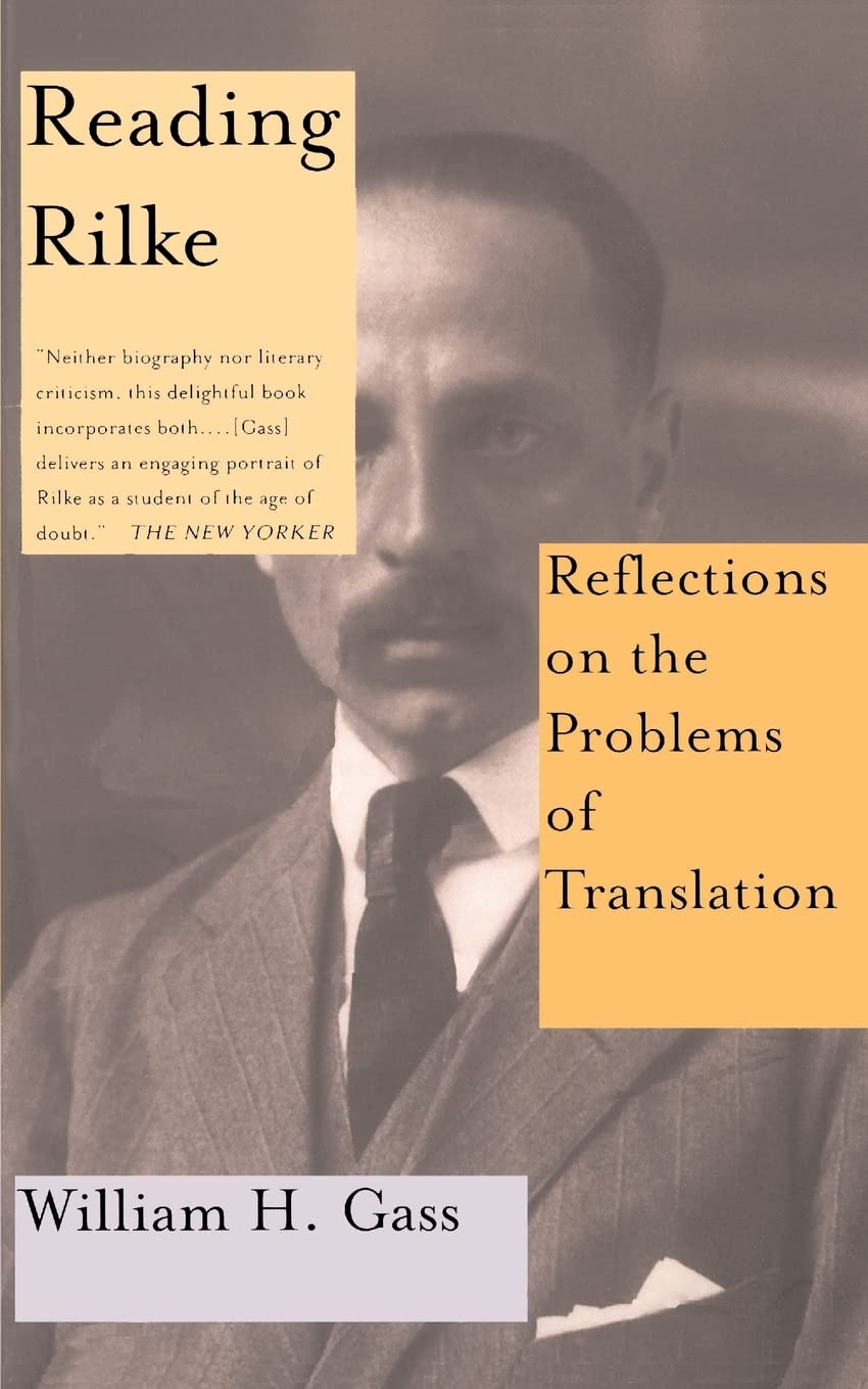 Reading Rilke Reflections On The Problems Of Translations: Reflections on the Problems of Translation book